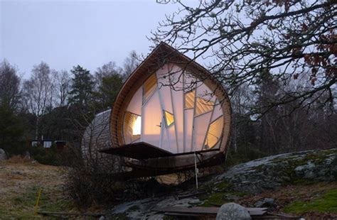 Unique Wooden Small House In Swedish Homemydesign