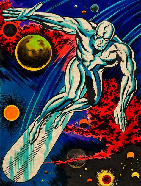 Capns Comics Marvelmania Silver Surfer By Jack Kirby