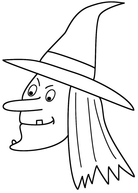 Coloring Pages Halloween Witch Coloring Home