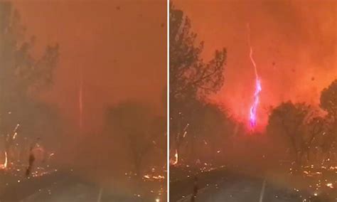 Towering Firenado Caught On Camera In California As Devastating