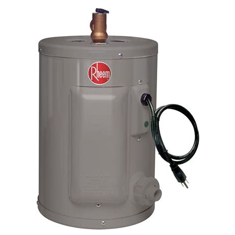 For your heating area where there are significant heating. Rheem Performance 2.5 Gal. 6 Year 1440-Watt Single Element ...