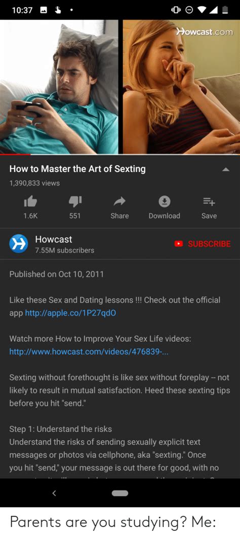 Owcastcom How To Master The Art Of Sexting Views Share