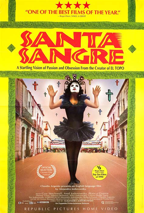 Santa Sangre Original 1989 Us Video One Sheet Posteritati Movie