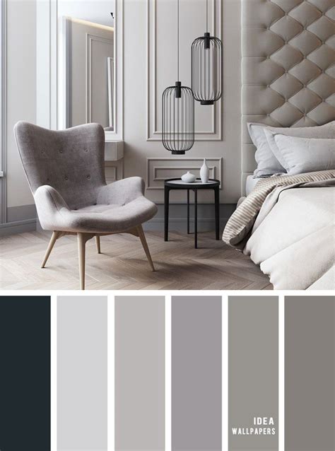 20 Grey Bedroom Color Schemes