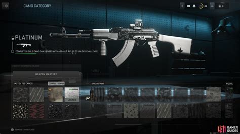 How to Unlock Platinum Camo in CoD MW2 - Weapon Mastery - Multiplayer