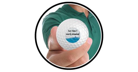 Funny Novelty Golf Balls Zazzle