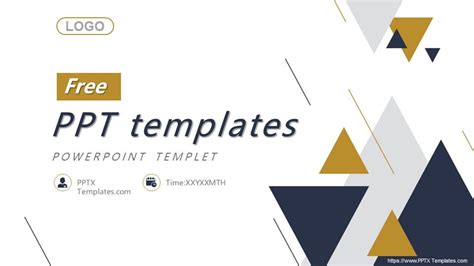 Download Triangle Decoration Brain Powerpoint Infographic Template