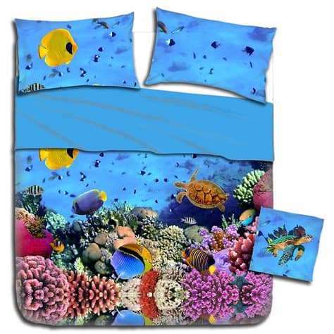 Scegli la consegna gratis per riparmiare di più. #acquario #lenzuola #letto #ideearredo #bedroom | Completo ...