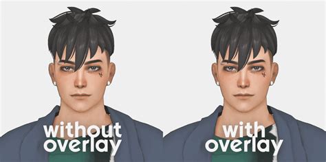 Kawaki Hair And Face Tattoo The Sims 4 Create A Sim Curseforge