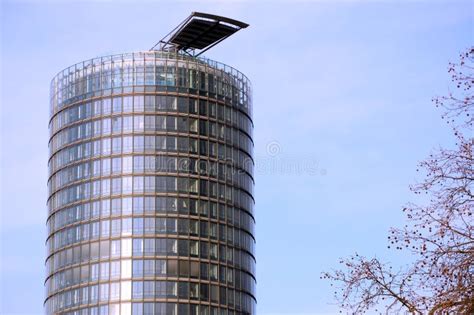 Round Skyscraper Building Stock Image Image Of Highrise 4933647