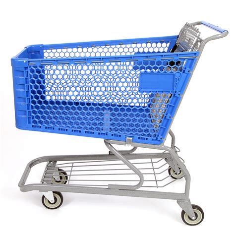 Large Plastic Supermarket Shopping Cart Model 650 High Quality Carts4u