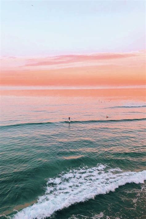 ﾟ ･ﾟ Pinterest ⇒ Txmtxms Sky Aesthetic Ocean Wallpaper Sunset
