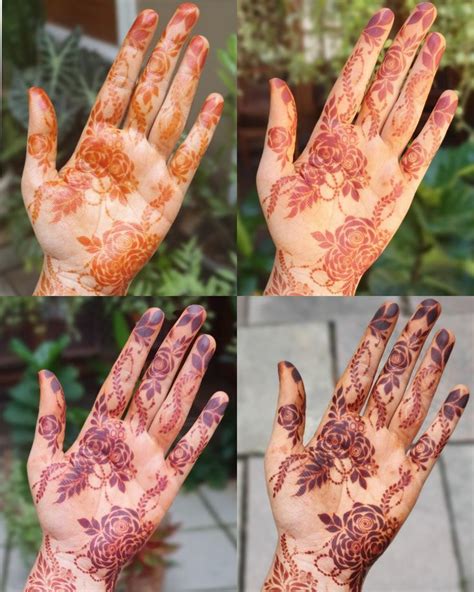 Stain Development Henna Stain Fresh Henna Pretty Henna Designs