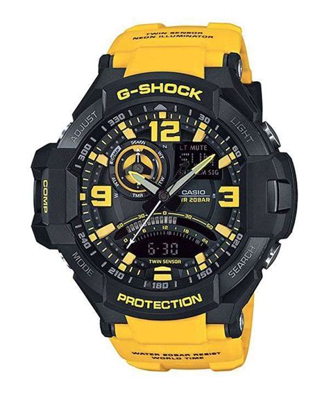 Free shipping for many products! Casio G-Shock GRAVITYMASTER Twin Sensor GA-1000-9B Men's ...