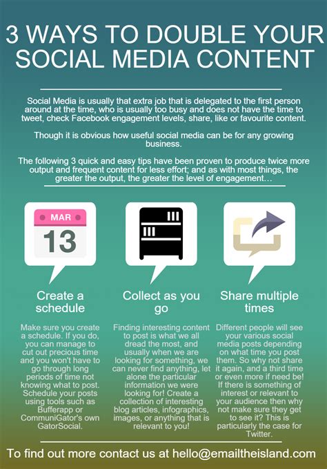 Improve Your Social Media Content The Island Digital Agency
