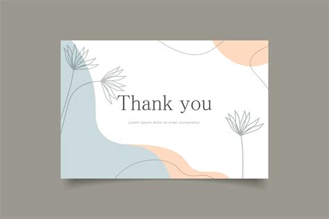 Stationery Landscape Business Thank You Card Template Discount T