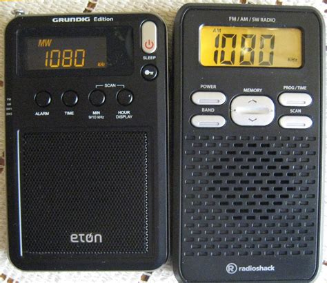 Eton Mini & Radio Shack 2000669 Pocket AM/FM/SW Radios | radiojayallen