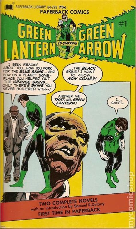 Green Lanterngreen Arrow Pb 1972 Paperback Library Comic Books