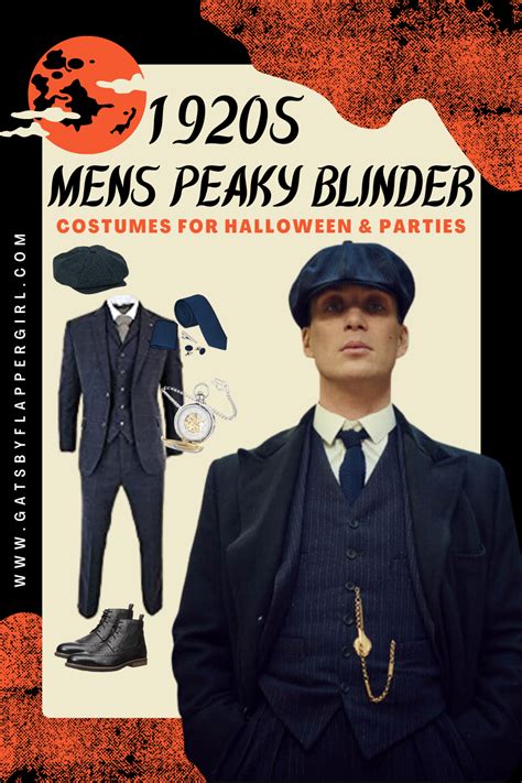 Mens Peaky Blinders Halloween Costumes • Gatsby Flapper Girl Halloween Costume Outfits Easy
