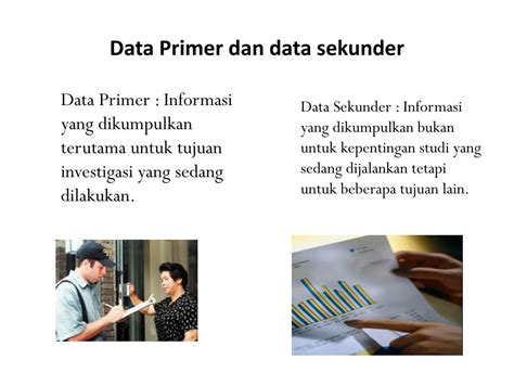 Primer Sekunder Tersier Mengenal Tingkatan Data Atau Informasi