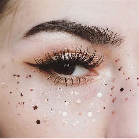Wearable Glitter Freckles Are Always A Bonus Repost Emalovii Via Marie Claire Malaysia