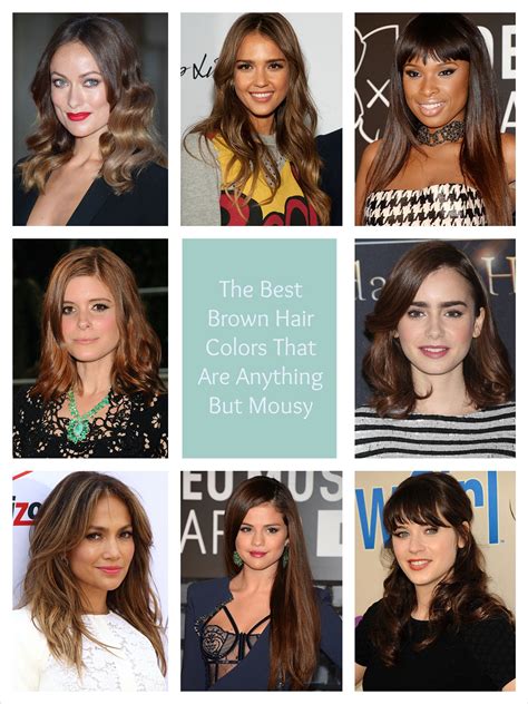 The Best Brown Hair Colors That Are Anything But Mousy Big Sexy Hair