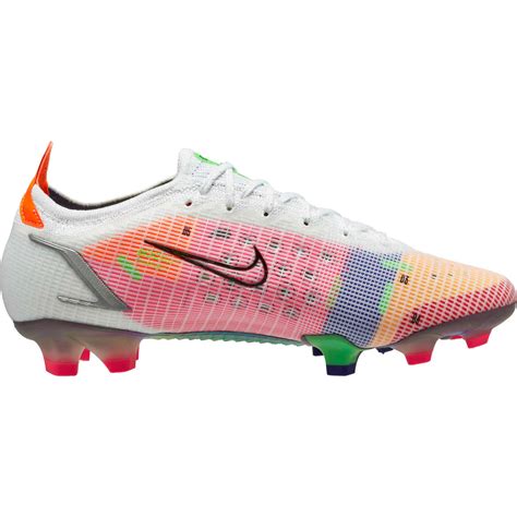 Nike Mercurial Vapor Dragonfly 14 Elite Fg White And Metallic Silver