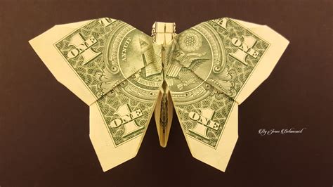 Dollar Bill Origami Butterfly Dollar Bill Origami Money Origami