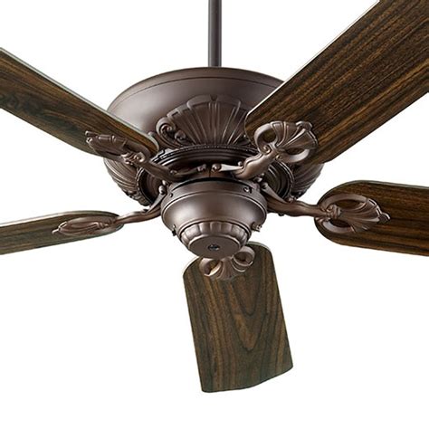Order now for a fast home delivery or reserve in store. Quorum Lighting Chateaux Oiled Bronze Ceiling Fan Without ...