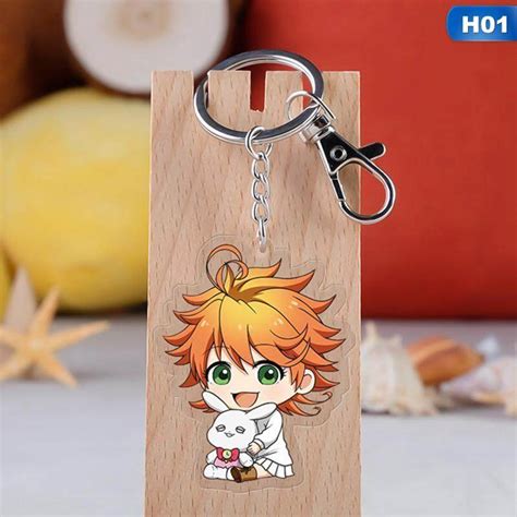 Anime Keychain The Promised Neverland Keychain Yakusoku No Neverland