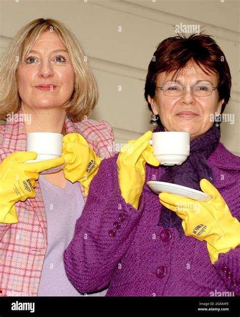 Photocall For Victoria Wood And Julie Walters For Acorn Antiques A