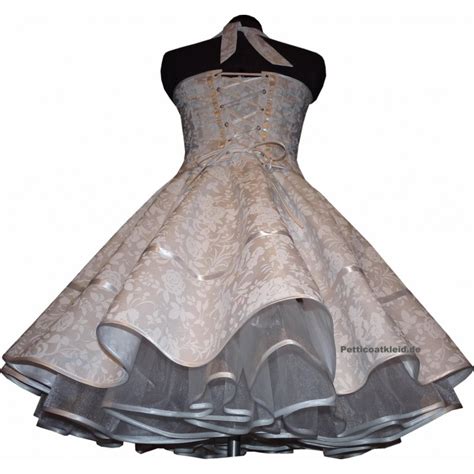 Die auswahl des richtigen kleides ist für (fast. 50er Jahre Korsage Hochzeitskleid Brautkleid zum Petticoat ...