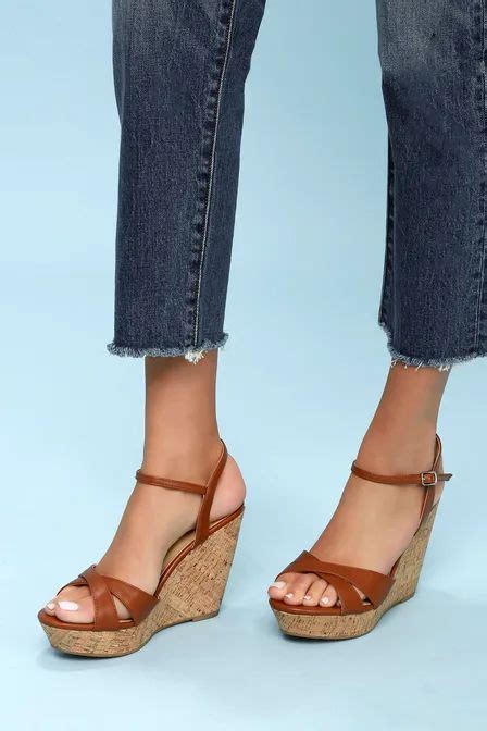 Nixie Lulus Search Tan Wedge Sandals Womens Sandals Wedges Tan Wedges