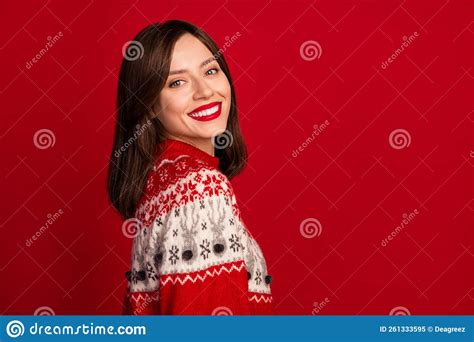 Photo Of Good Mood Gorgeous Optimistic Girl With Straight Hairstyle