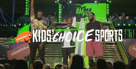 Nickelodeons Kids Choice Sports Awards Voting And Interactive Hub