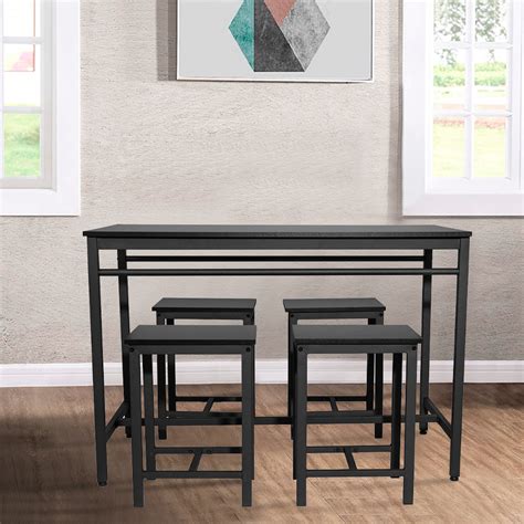 Room & board counter tables and bar tables are available in round, rectangular and square sizes. SEVENTH 5 Piece Kitchen Dining Table Sets, Modern ...