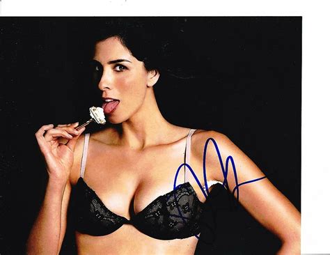 Sarah Silverman Signed Topless Licking Stick X Collectible