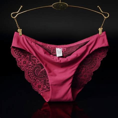 2021 2016 women sexy ice silk non trace breathable underwear low waist briefs sexy lace panties