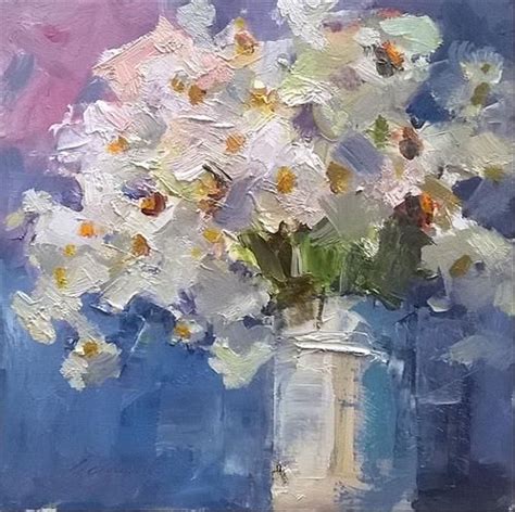 Daily Paintworks Flowers For My Wife Original Fine Art For Sale