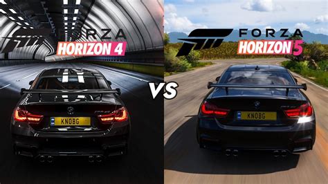 Forza Horizon 4 Vs Forza Horizon 5 Direct Comparison Youtube