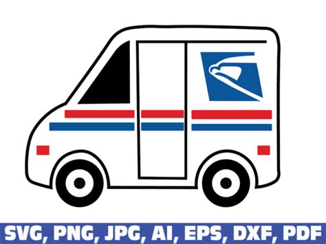 Free 85 Postal Truck Svg Free Svg Png Eps Dxf File