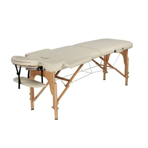 Heaven Massage Ultra Lightweight Cream Portable Massage Table Fits In Almost Every Trunk