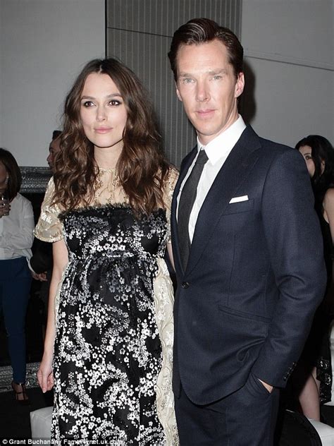 Keira Knightley Joins Imitation Game Co Star Benedict Cumberbatch At Pre Bafta Bash Daily Mail