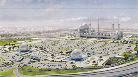 Sheikh Zayed Grand Mosque Visitors Centre Plaza