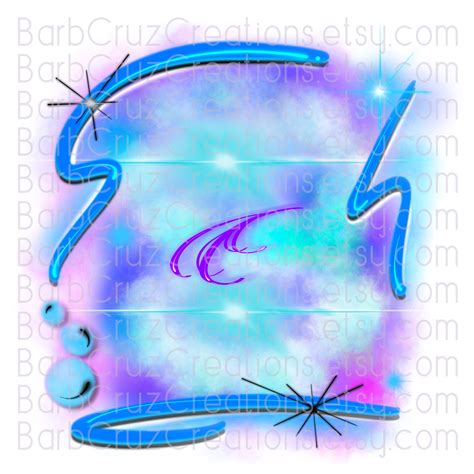 Airbrush Background Bright Beautiful Digital Images Blue Pink
