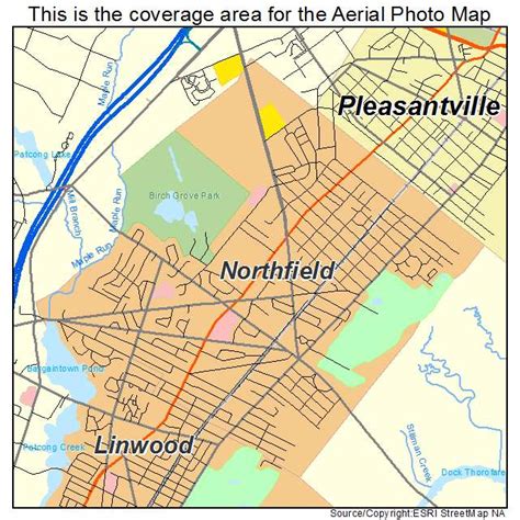 Aerial Photography Map Of Northfield Nj New Jersey
