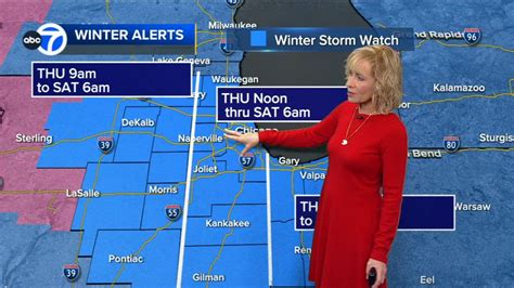 Chicago Weather Forecast Includes Winter Storm That Could Dump Several
