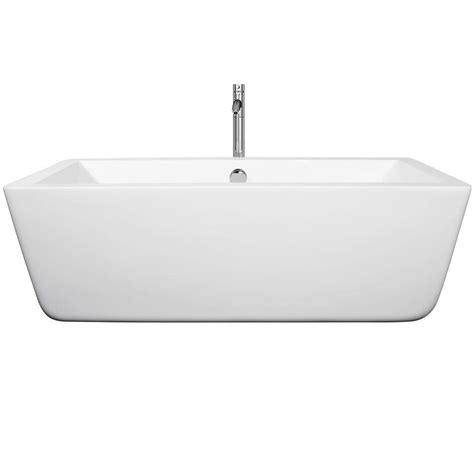 American standard everclean 72 in acrylic rectangular drop in whirlpool bathtub in white 7236lc 020 the home depot jetted bath tubs whirlpool bathtub whirlpool tub. Freestanding Bathtubs - Bathtubs - The Home Depot