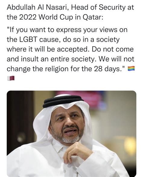 Hend F Q On Twitter Qatar Has Tried To Be Accepting Of The Lgbt