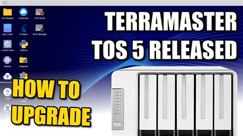 How To Upgrade To Tos 5 On Your Terramaster Nas Youtube